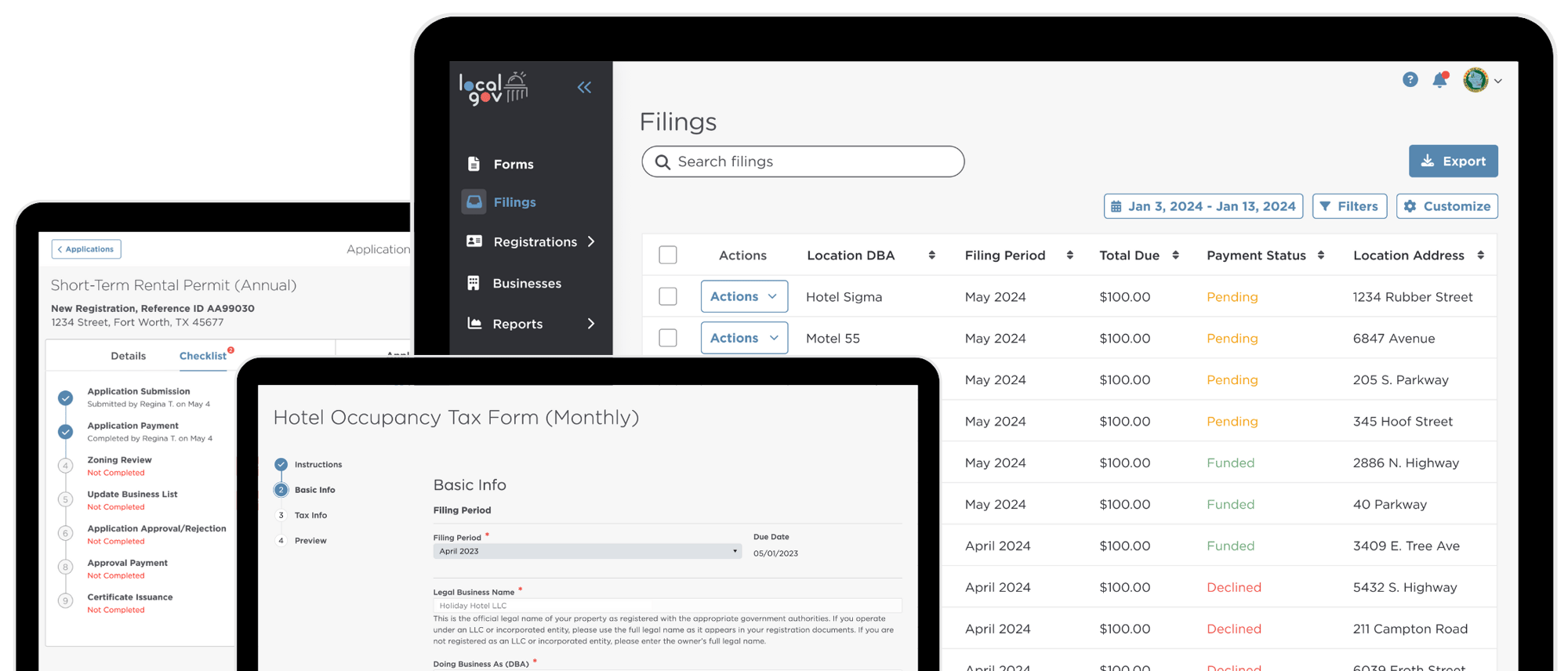 Localgov | Local Government Tax & Fee Administration Platform