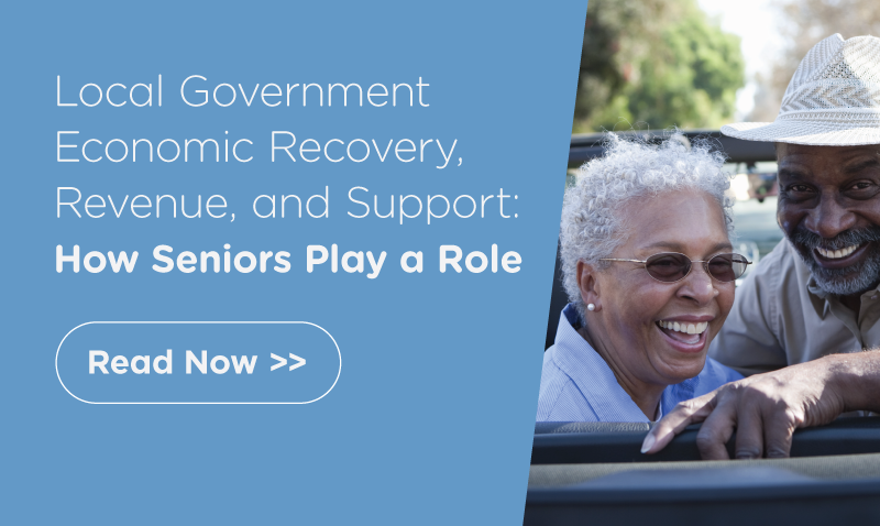 Local Government Economic Recovery and Revenue—How Seniors Play a Role