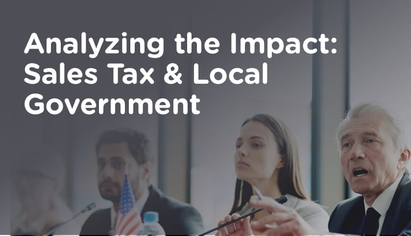 Analyzing the Impact: Sales Tax & Local Government